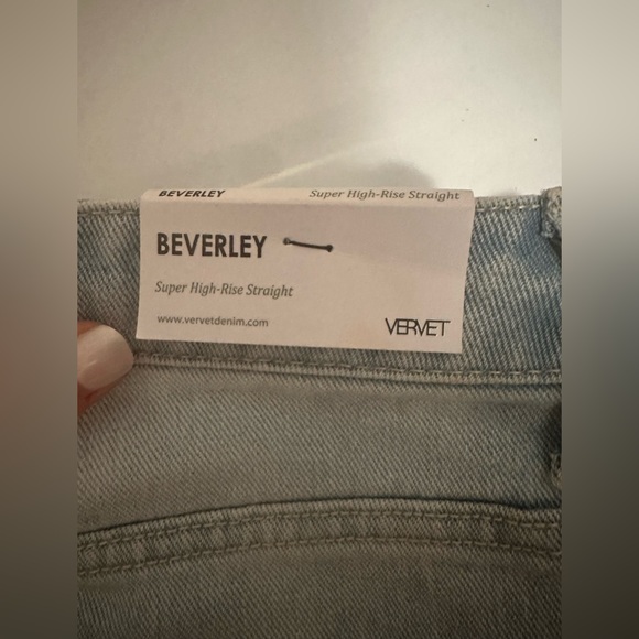 NWT Vervet High Wasted Beverly Jeans - Picture 4 of 7